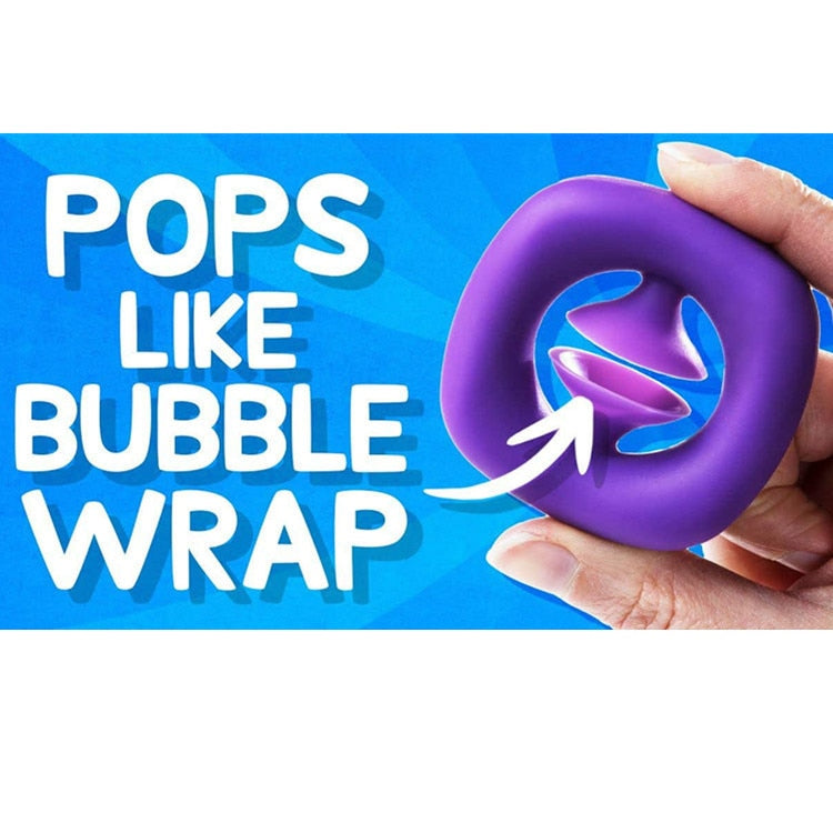 Anti-Stress Finger Hand Grip Stress Reliever Fidget Toy