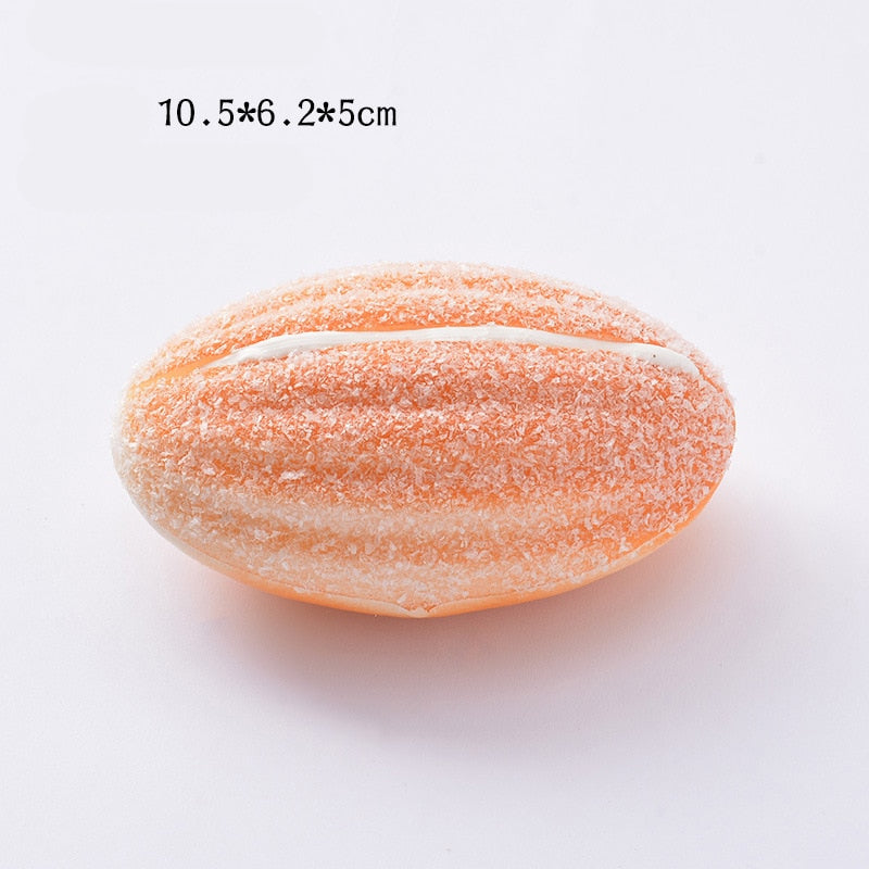 🥖 Squishy Food Simulation Bread, Toast, and Donuts - Stress Relief Toys 🥐