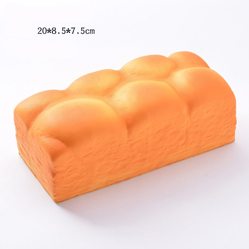 🥖 Squishy Food Simulation Bread, Toast, and Donuts - Stress Relief Toys 🥐