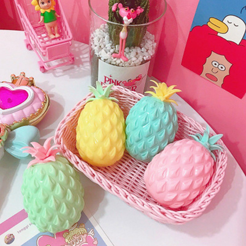 Pineapple Anti-Stress Grape Ball - Funny Gadget for Kids