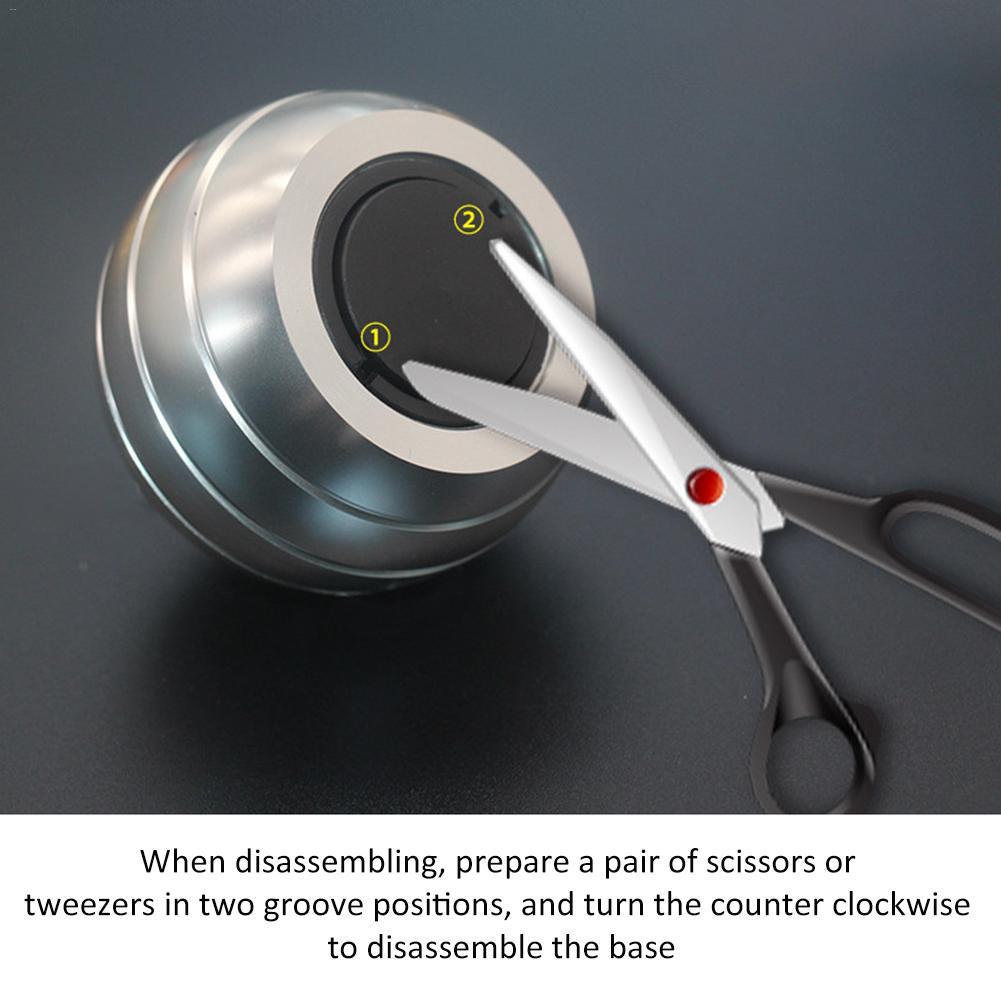 Desktop Decompression Rotating Spherical Gyroscope - Fidget Toy for Stress Relief