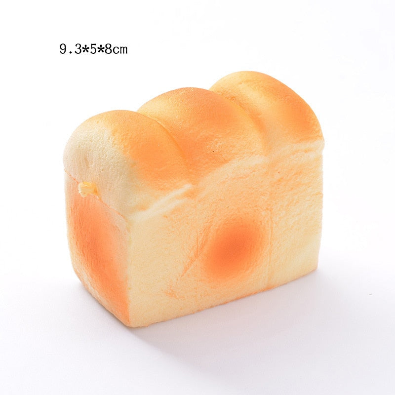 🥖 Squishy Food Simulation Bread, Toast, and Donuts - Stress Relief Toys 🥐
