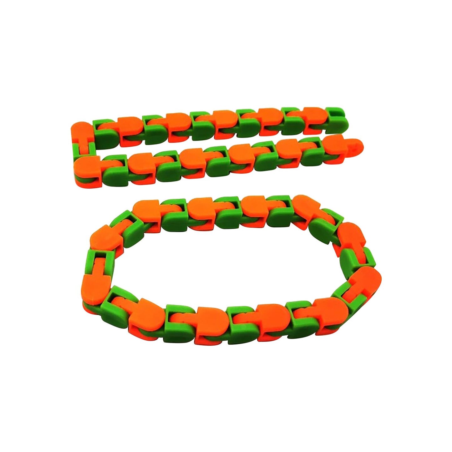 Bicycle Chain Track Decompression Toy - Fidget Stress Relief for Kids with Autism and ADHD