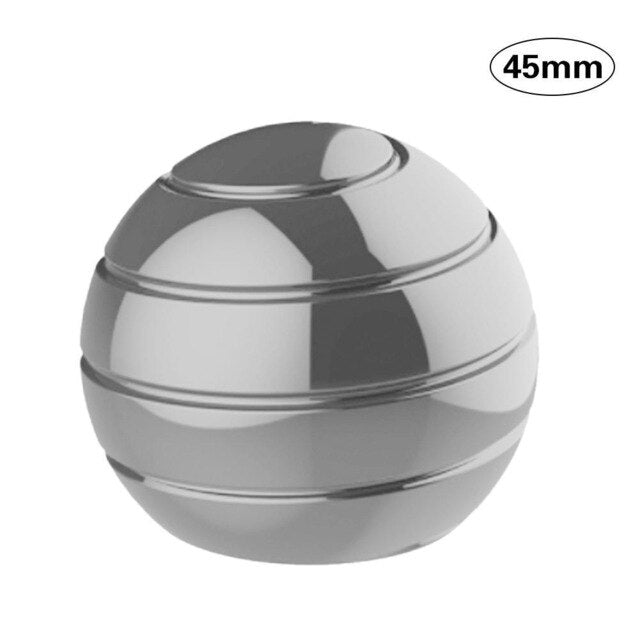 Desktop Decompression Rotating Spherical Gyroscope - Fidget Toy for Stress Relief