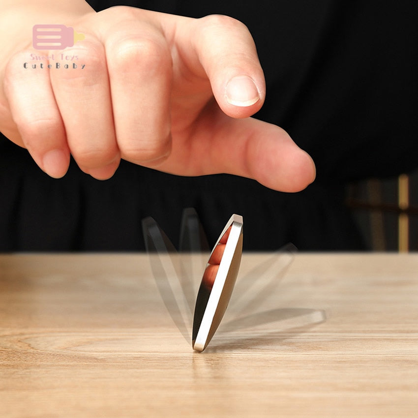 Flipo Flip Desk Toy - Stress Relief Kinetic Fidget Spinner for All Ages