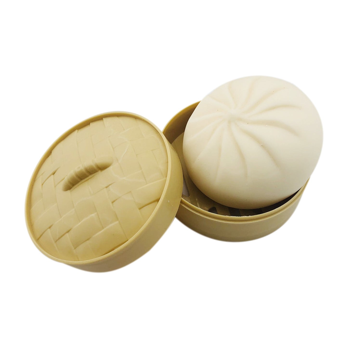 Stress Relief Toy Decompression Sensory Fidget Toy Set - Unzip Toy & Steamed Stuffed Bun