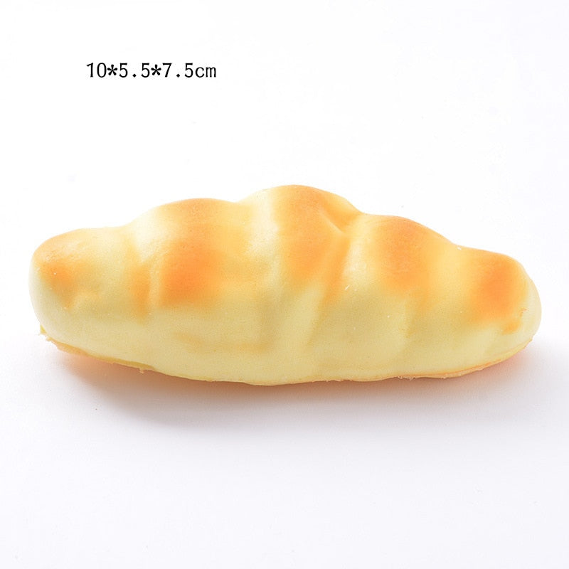 🥖 Squishy Food Simulation Bread, Toast, and Donuts - Stress Relief Toys 🥐