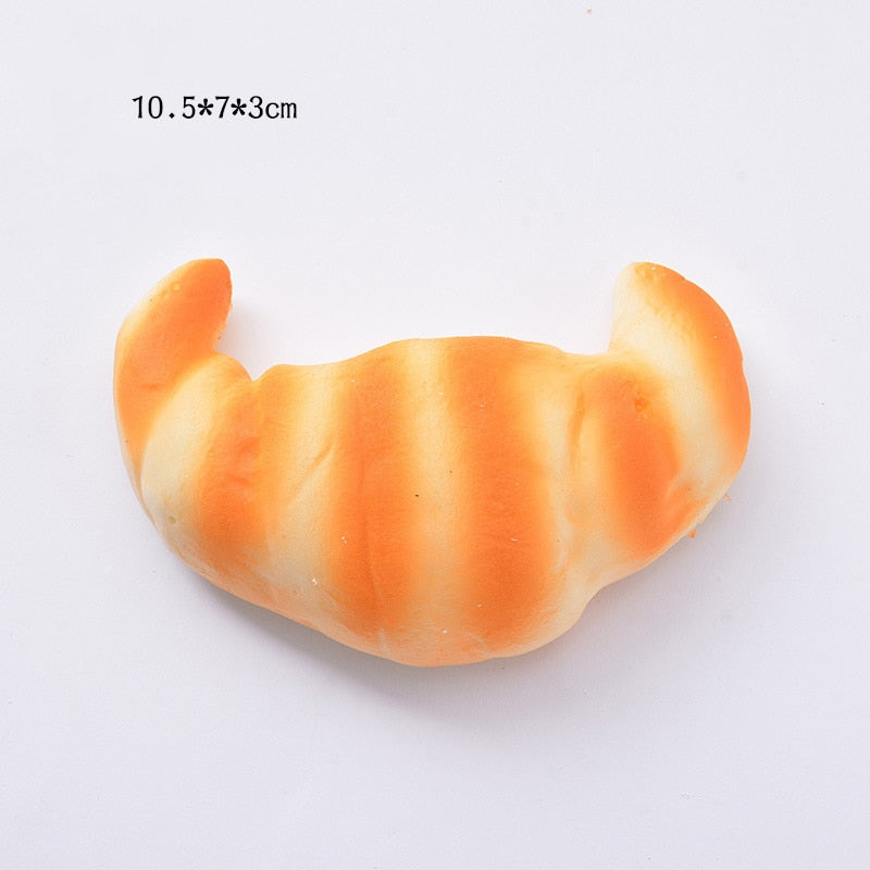 🥖 Squishy Food Simulation Bread, Toast, and Donuts - Stress Relief Toys 🥐