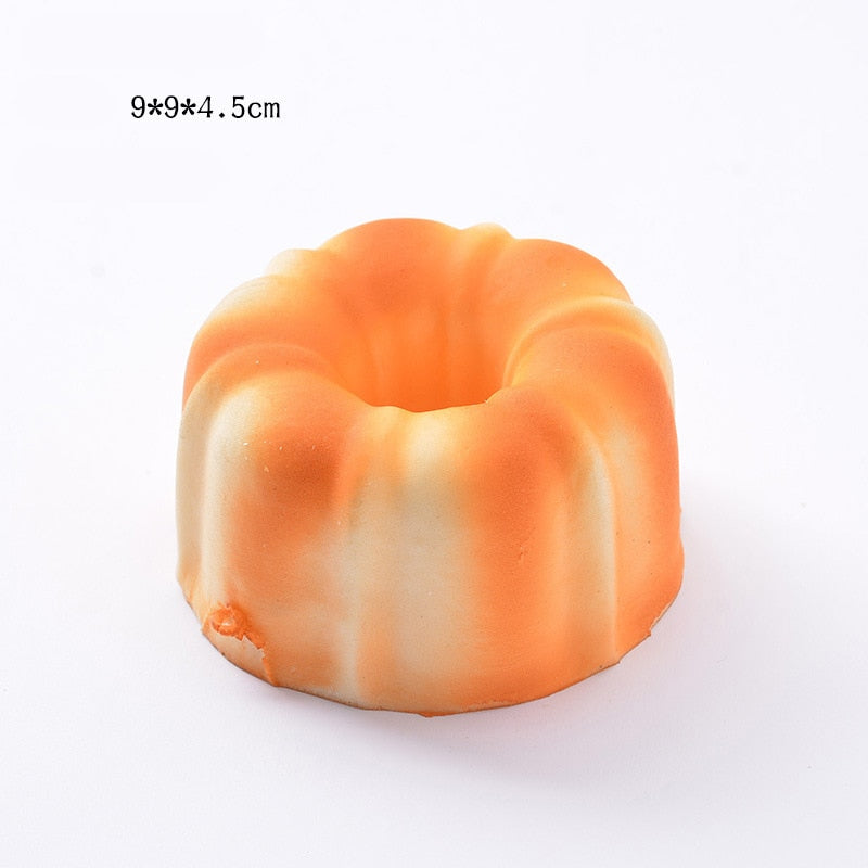 🥖 Squishy Food Simulation Bread, Toast, and Donuts - Stress Relief Toys 🥐