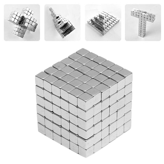 216 Pcs Powerful Rare Earth Neodymium Square Magnets - Educational Toy & Perfect Christmas Gift