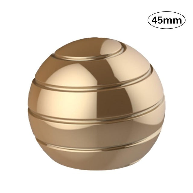 Desktop Decompression Rotating Spherical Gyroscope - Fidget Toy for Stress Relief