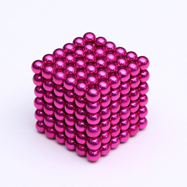 5mm Neodymium Magnet Balls - 216Pcs Colorful Creative Stress Relief Toys
