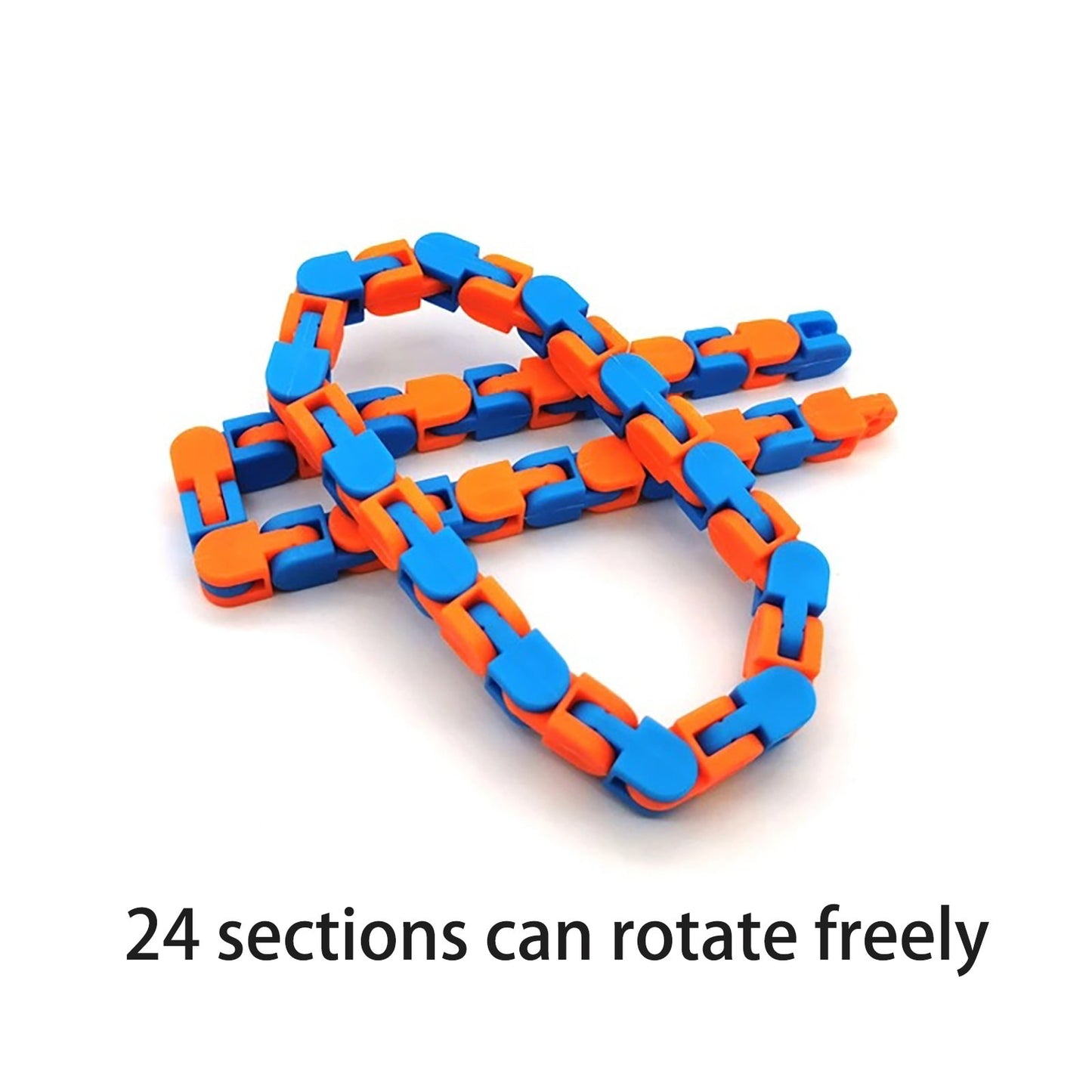 Bicycle Chain Track Decompression Toy - Fidget Stress Relief for Kids with Autism and ADHD