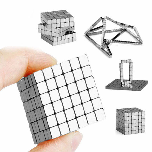216 Pcs Powerful Rare Earth Neodymium Square Magnets - Educational Toy & Perfect Christmas Gift