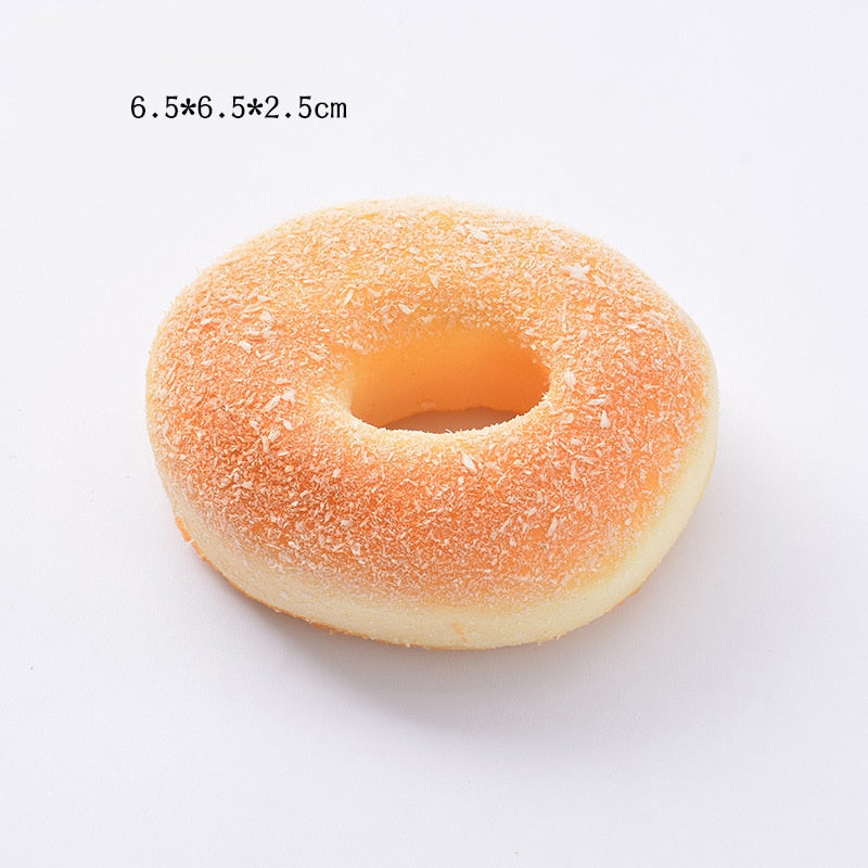🥖 Squishy Food Simulation Bread, Toast, and Donuts - Stress Relief Toys 🥐