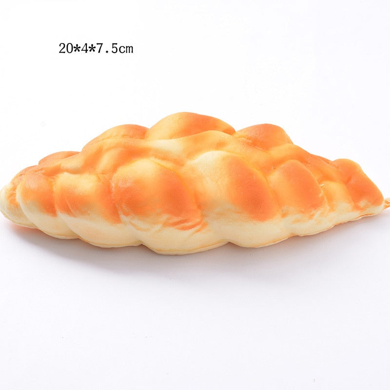 🥖 Squishy Food Simulation Bread, Toast, and Donuts - Stress Relief Toys 🥐