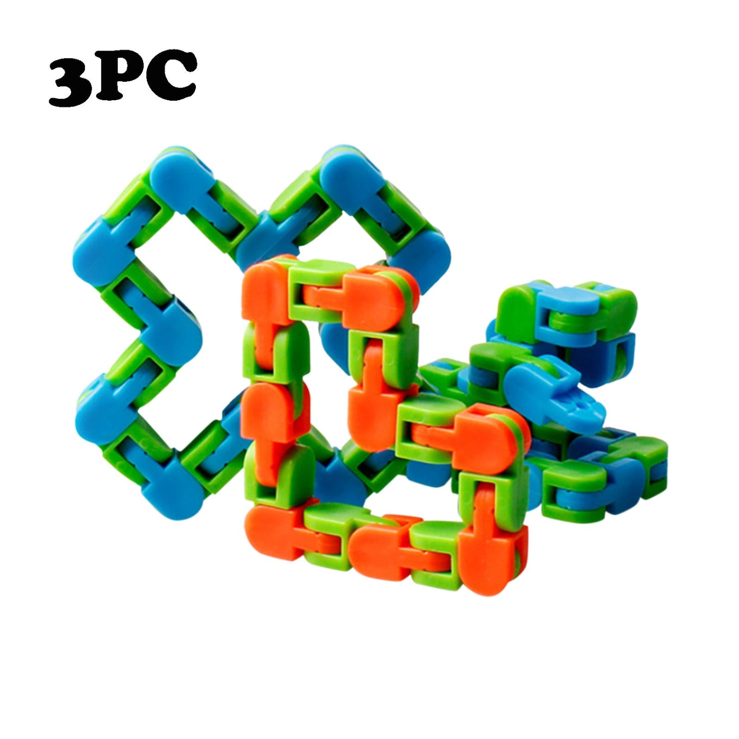 Bicycle Chain Track Decompression Toy - Fidget Stress Relief for Kids with Autism and ADHD