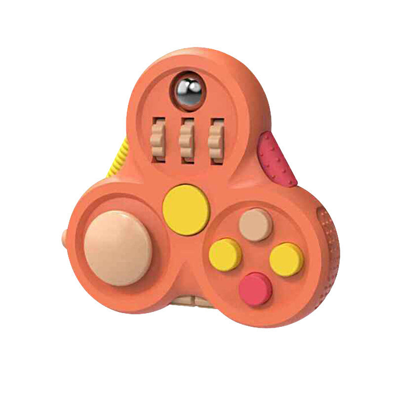 Fidget Pad Stress Relief Handheld Gyroscope Magic Cube Game Controller Finger Toy
