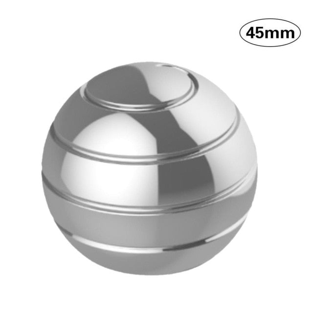 Desktop Decompression Rotating Spherical Gyroscope - Fidget Toy for Stress Relief