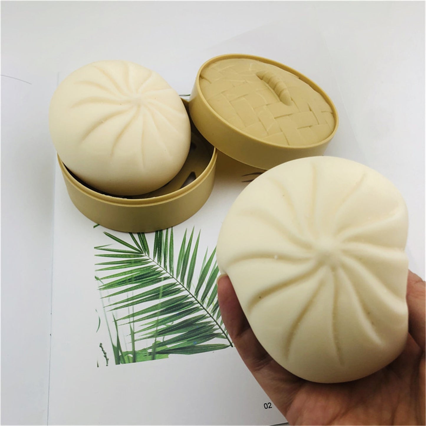 Stress Relief Toy Decompression Sensory Fidget Toy Set - Unzip Toy & Steamed Stuffed Bun