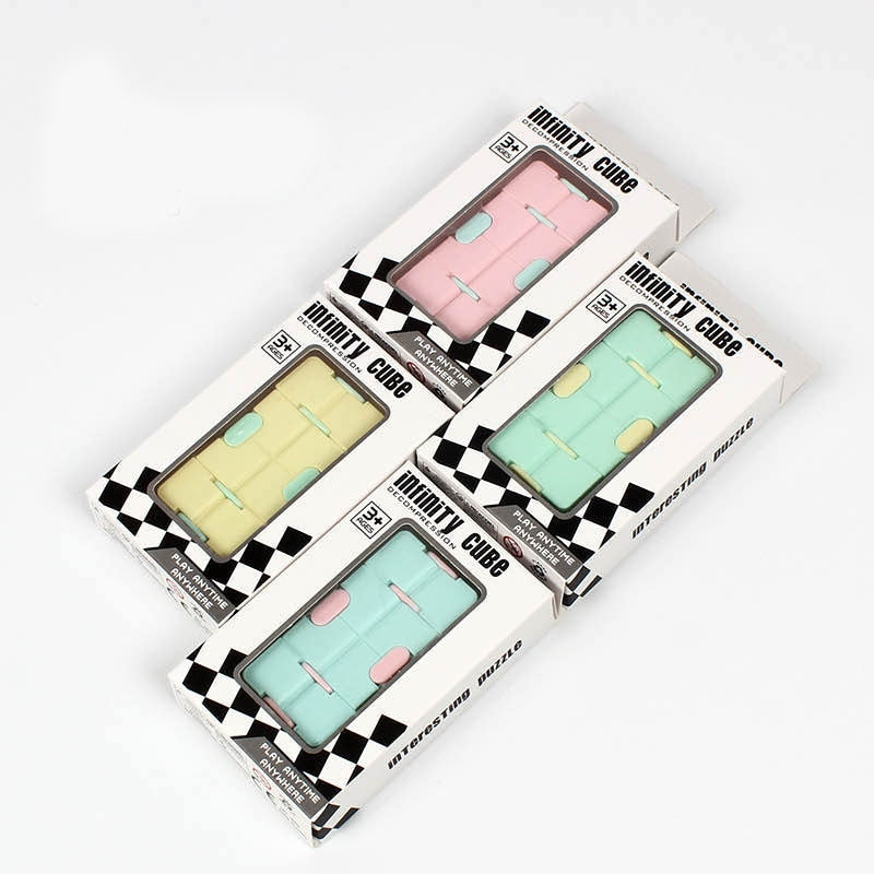 Mini Infinity Cube Toys for Stress Relief and Anxiety Management