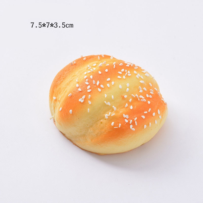 🥖 Squishy Food Simulation Bread, Toast, and Donuts - Stress Relief Toys 🥐