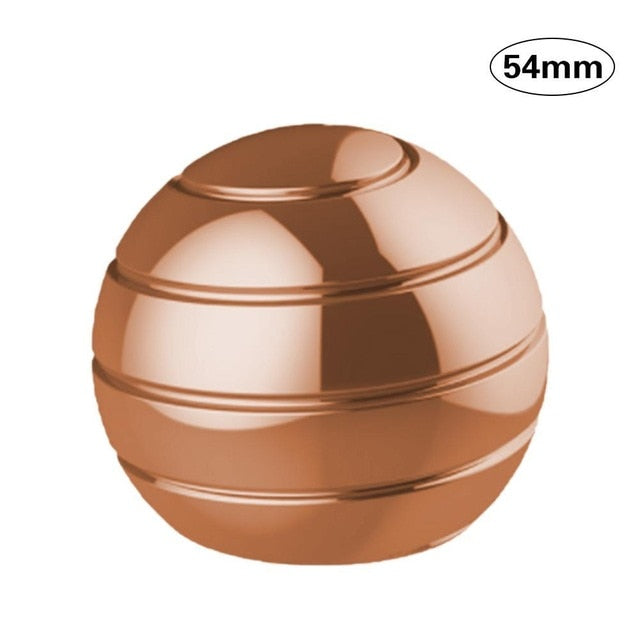 Desktop Decompression Rotating Spherical Gyroscope - Fidget Toy for Stress Relief