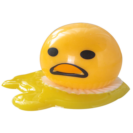 Vomit Egg Yolk Stress Relief Toy - Fun Fidget Ball for Anxiety Relief