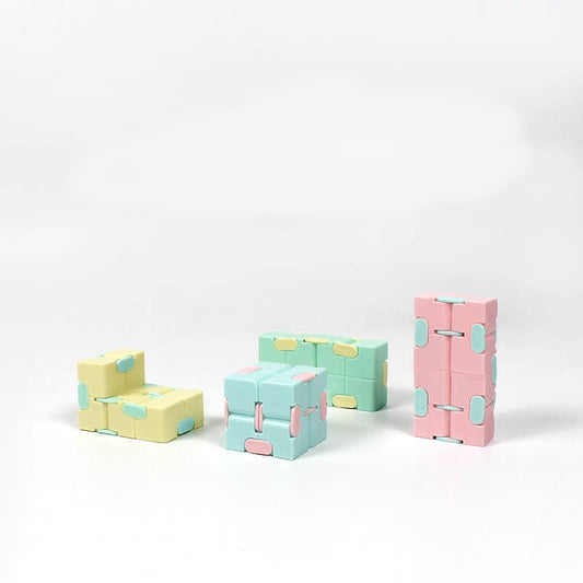 Mini Infinity Cube Toys for Stress Relief and Anxiety Management