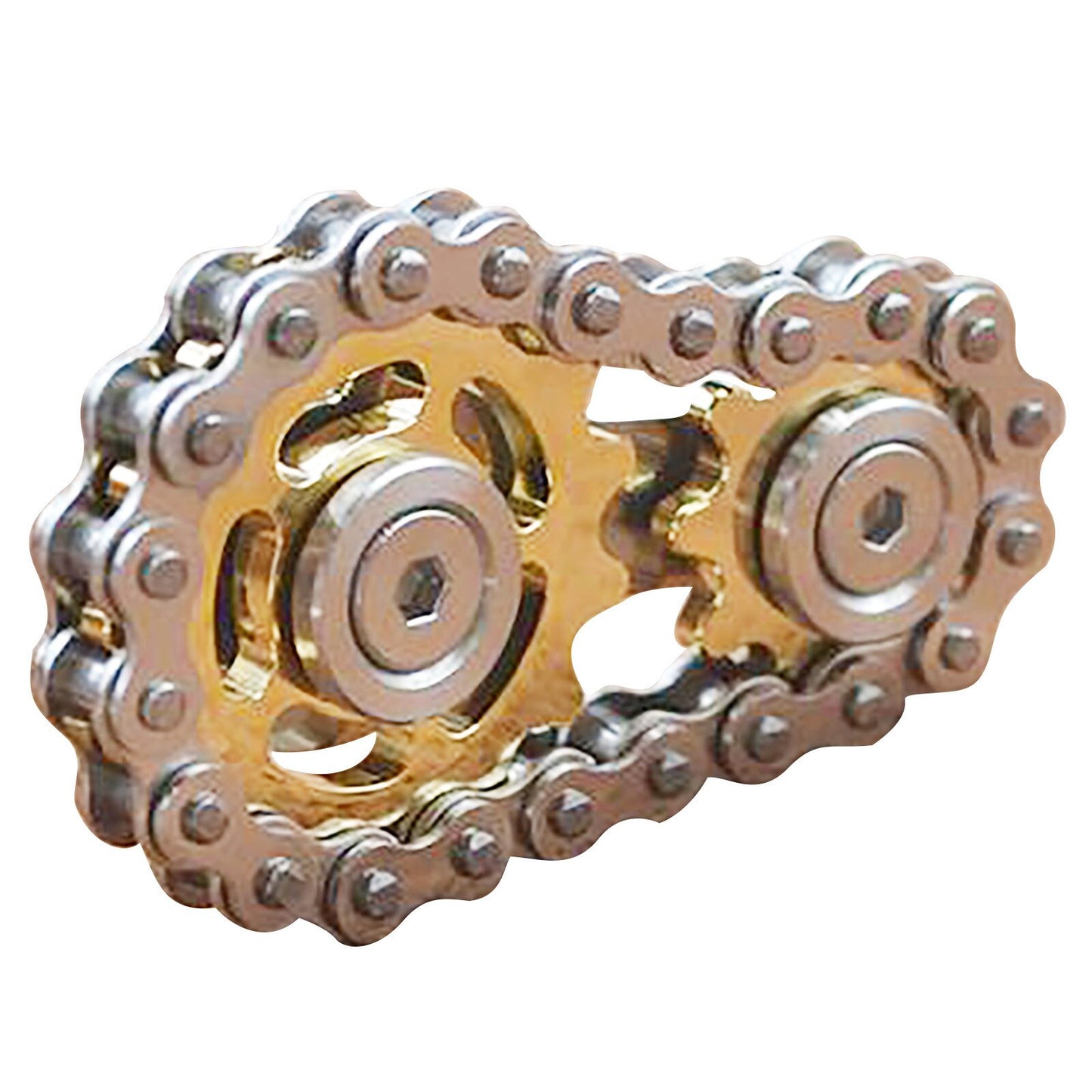 Fingertip Toys Gyro Sprocket Flywheel Fidget Spinner - Perfect Stress Relief and Focus Toy