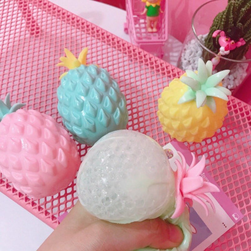 Pineapple Anti-Stress Grape Ball - Funny Gadget for Kids