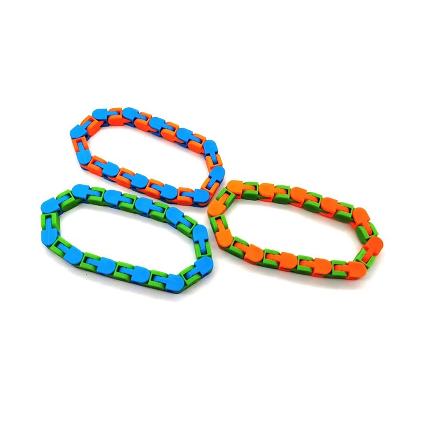 Bicycle Chain Track Decompression Toy - Fidget Stress Relief for Kids with Autism and ADHD