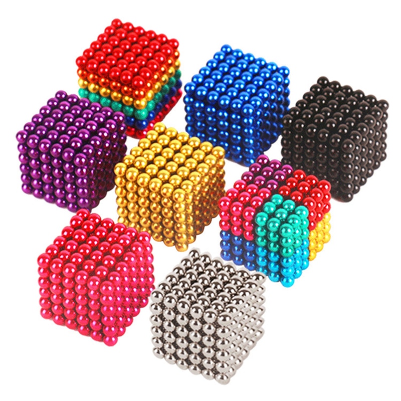 5mm Neodymium Magnet Balls - 216Pcs Colorful Creative Stress Relief Toys