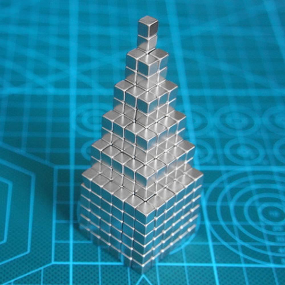 216 Pcs Powerful Rare Earth Neodymium Square Magnets - Educational Toy & Perfect Christmas Gift