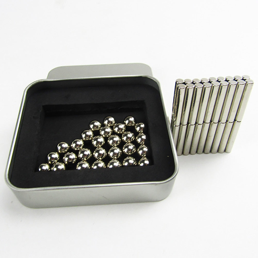 Magnetic Building Blocks Set - Sculpture Desk Toys for Adults