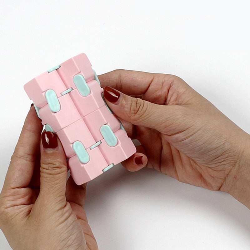 Mini Infinity Cube Toys for Stress Relief and Anxiety Management