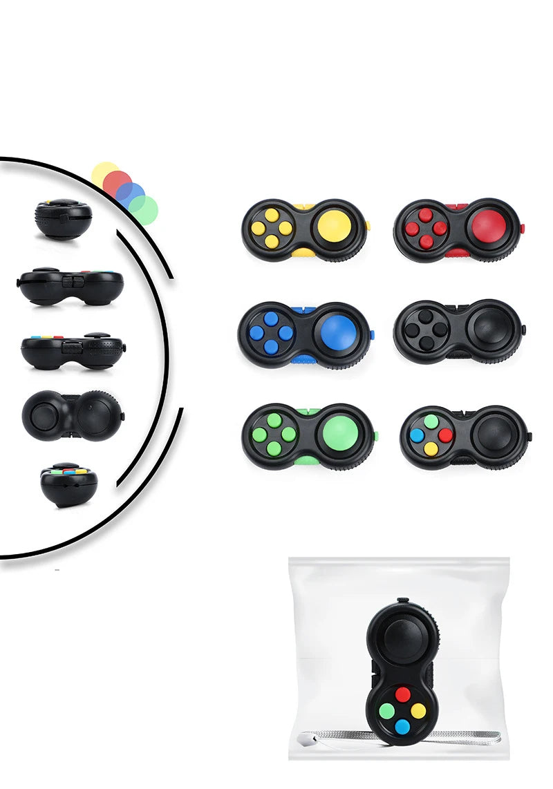 Premium Fidget Controller Pad - Stress Relief Toy