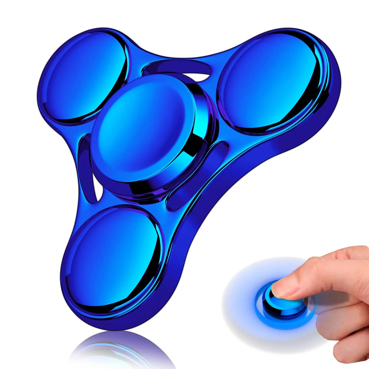 Rainbow Fidget Spinner Toys - UFO Handheld Finger Spinners for Kids and Adults
