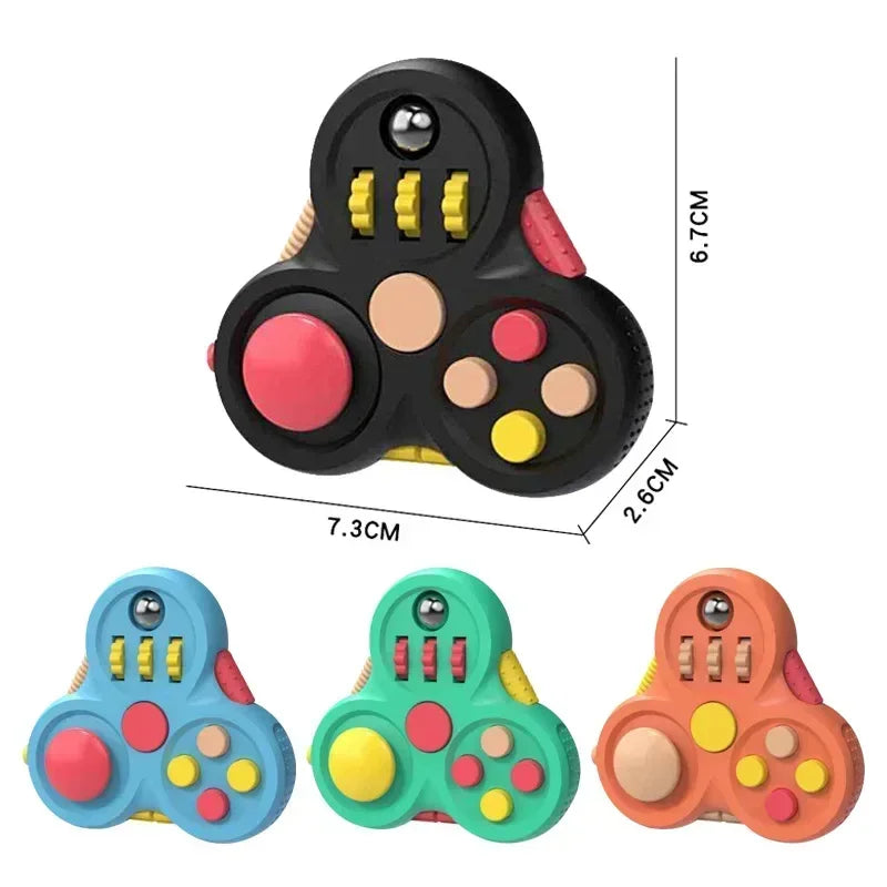 Colorful Hand Spinner EDC Fidget Spinner - Rainbow Anti-Anxiety Toy