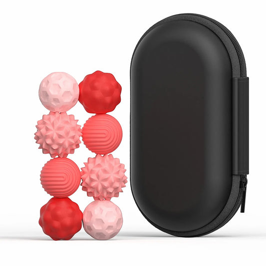 Silicone Magnetic Sensory Balls - Fidget Toy for Stress Relief and Focus