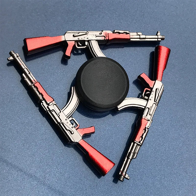 PUBG AWM M4A1 Hand Spinner - Zinc Alloy Metal Fidget Spinner