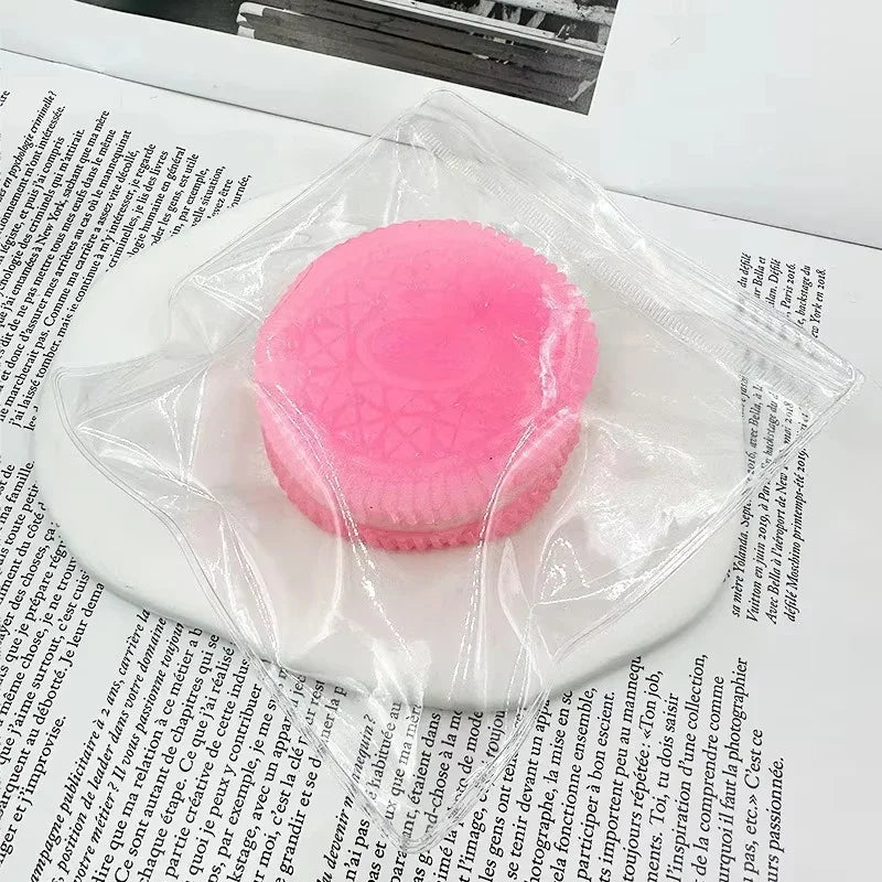 Soft Taba Squishy Handmade Cookies Stress Relief Toy
