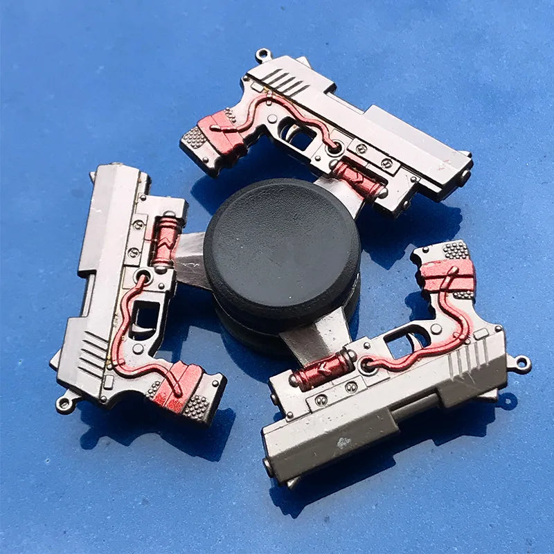 PUBG AWM M4A1 Hand Spinner - Zinc Alloy Metal Fidget Spinner