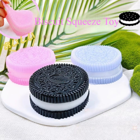 Soft Taba Squishy Handmade Cookies Stress Relief Toy