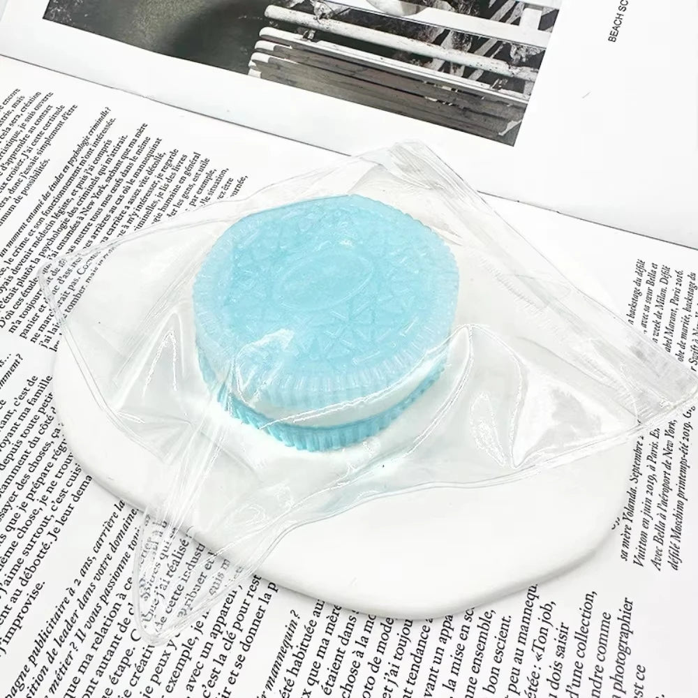 Soft Taba Squishy Handmade Cookies Stress Relief Toy