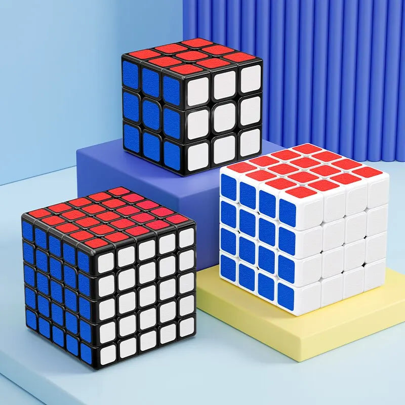 Magic Cube 3x3 Frosted Texture Sticker Puzzle - Educational and Competition Ready