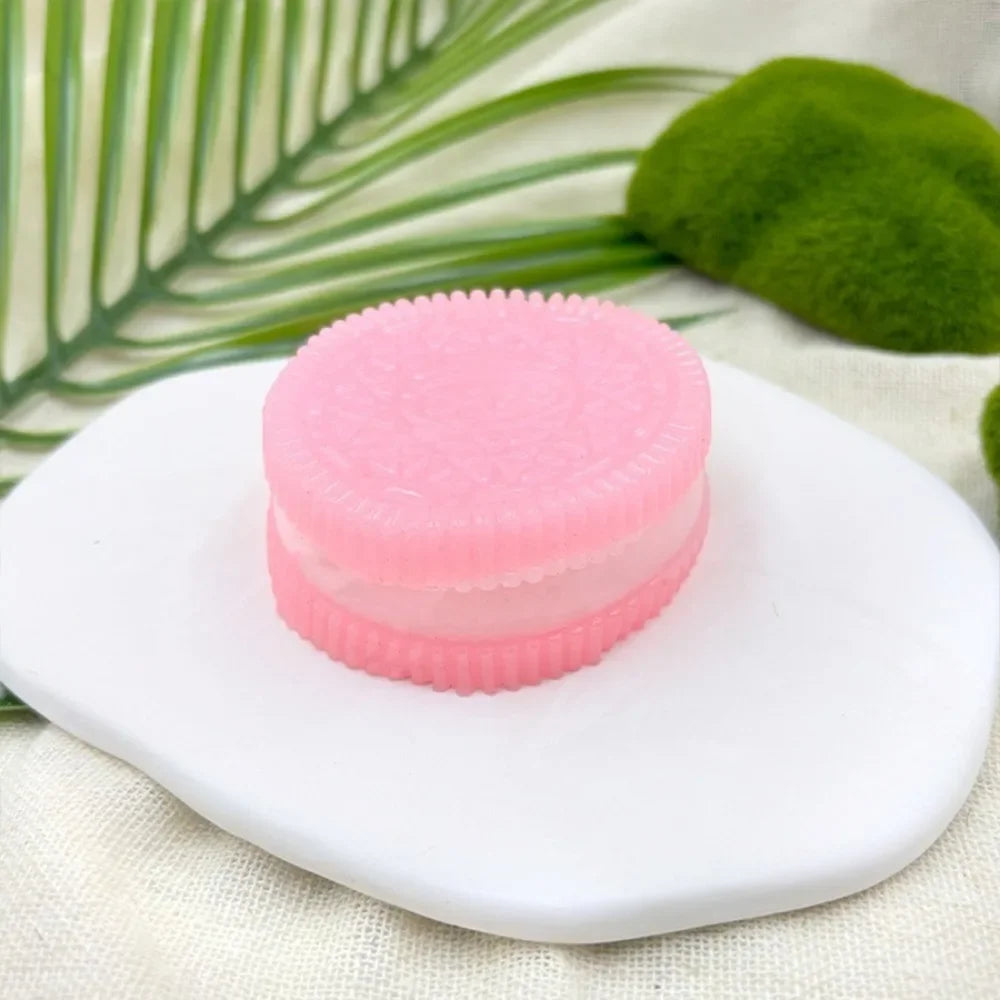 Soft Taba Squishy Handmade Cookies Stress Relief Toy