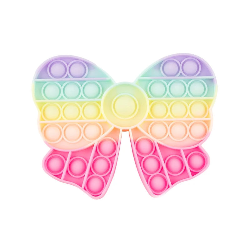 Sensory Toys Rainbow Dinosaur Fidget Toys - Stress Reliever for Kids