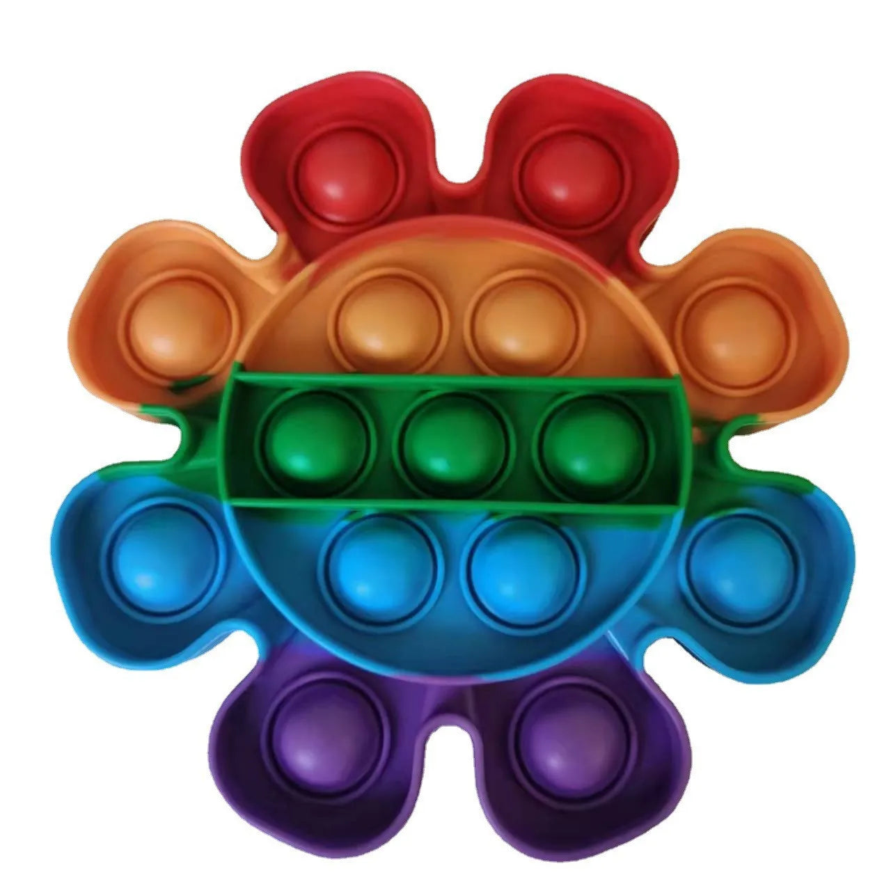 Sensory Toys Rainbow Dinosaur Fidget Toys - Stress Reliever for Kids