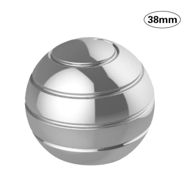 Desktop Decompression Rotating Spherical Gyroscope - Fidget Toy for Stress Relief